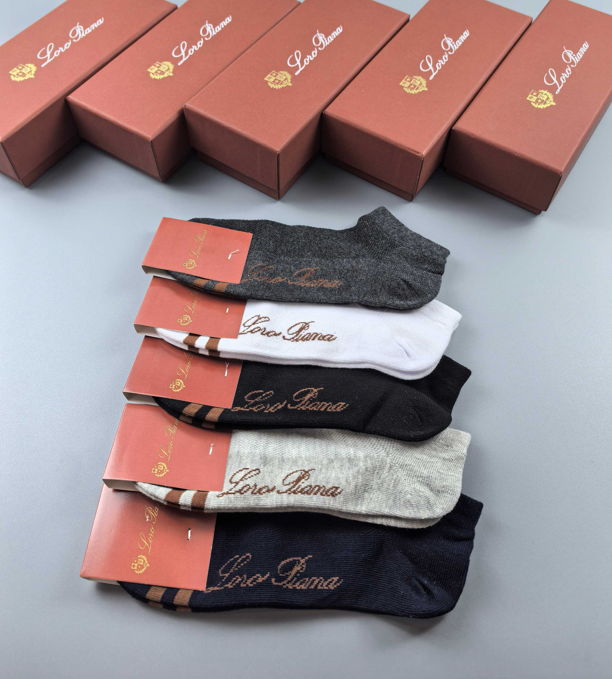 Loro Piana Cotton Short Socks