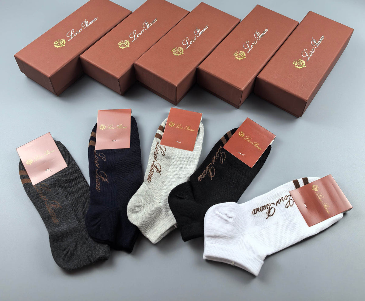 Loro Piana Cotton Short Socks