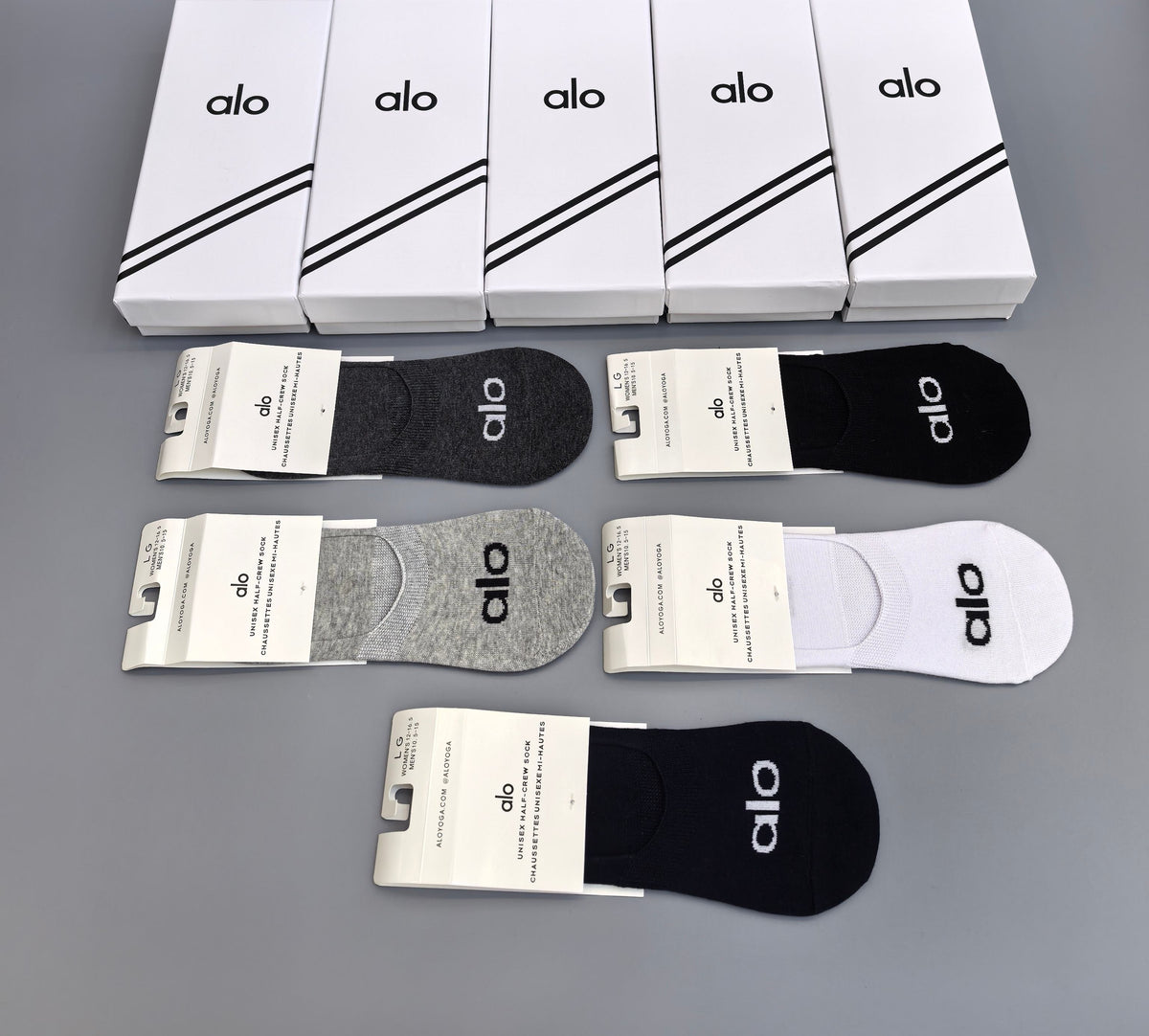 Alo Cotton Short Socks
