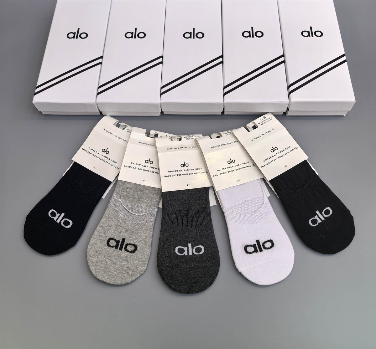 Alo Cotton Short Socks