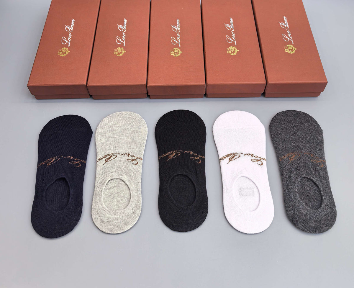 Loro Piana Cotton No-Show Socks