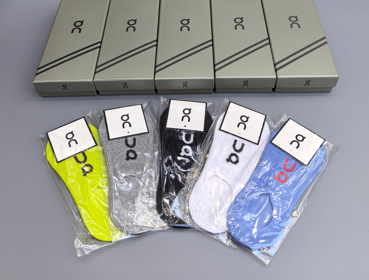 On Cotton Socks - 5-Pair Pack