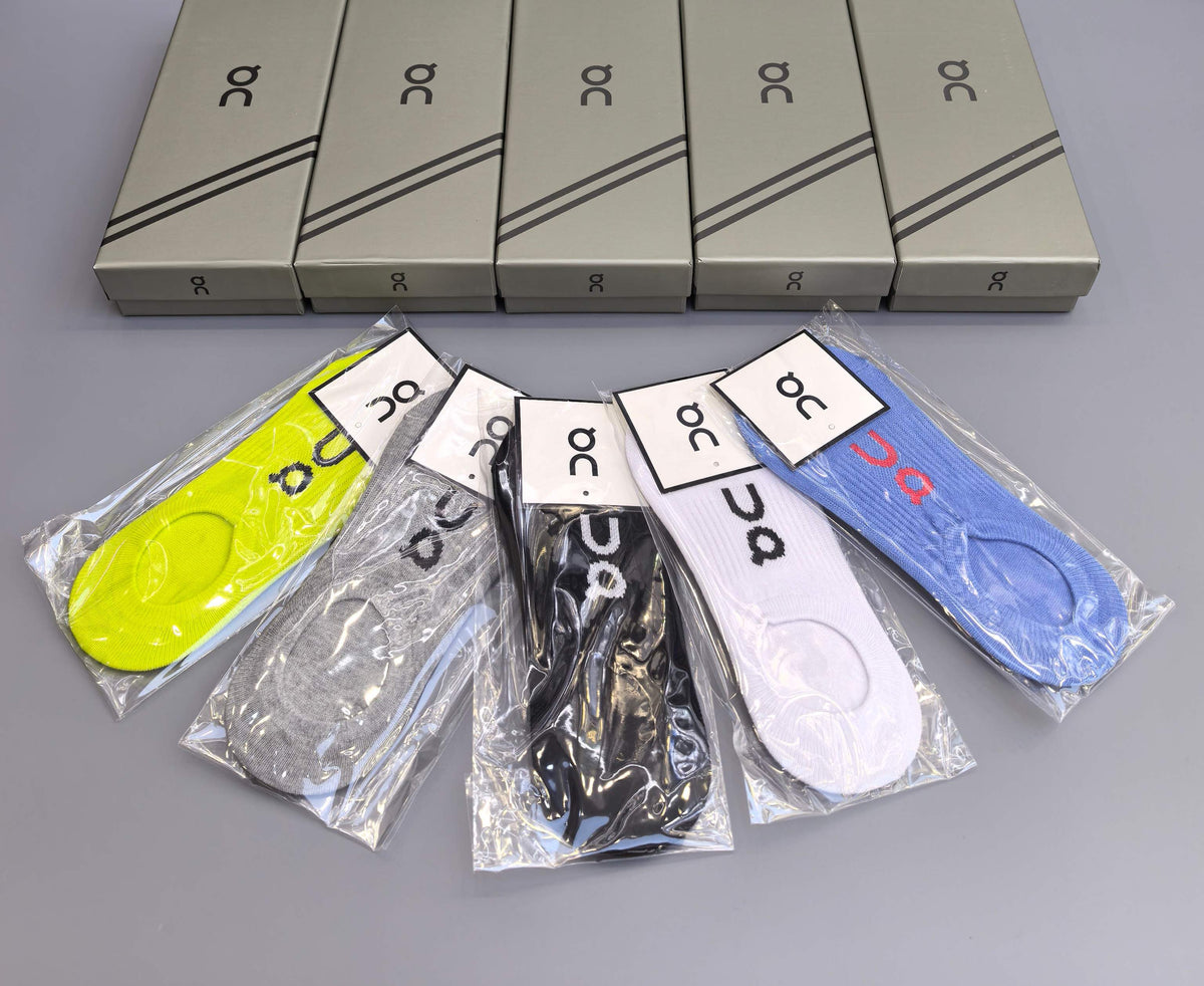 On Cotton Socks - 5-Pair Pack