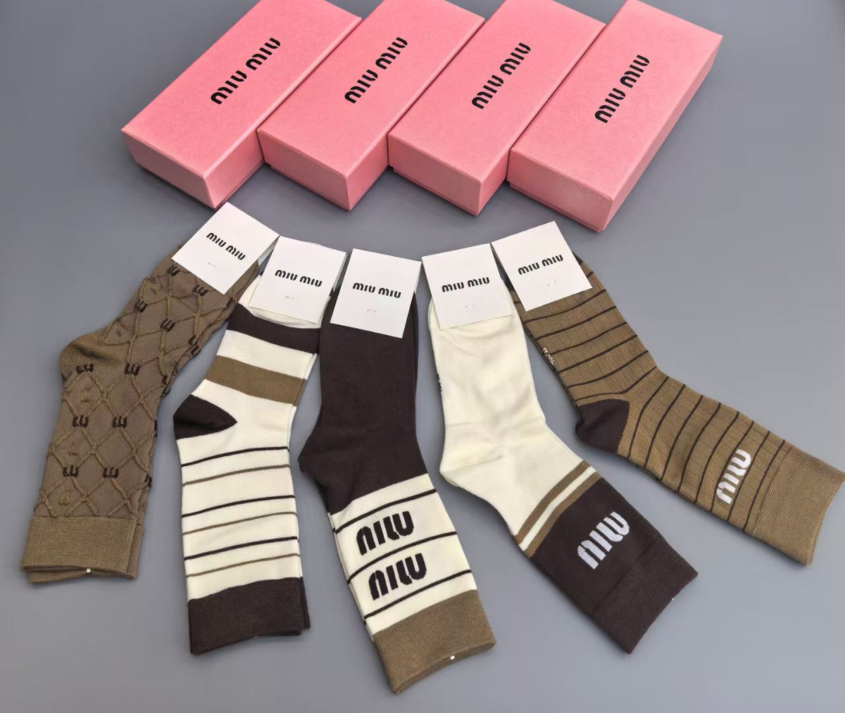 Miu Miu Crew Socks