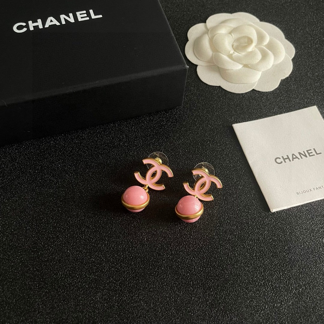 Martin Graham earrings in polished metal-tone – styled product view