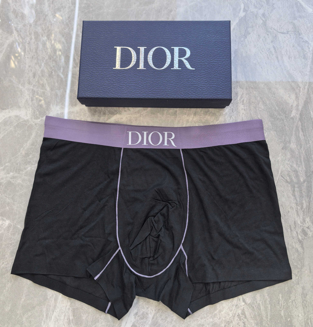 Nylon Blend Men's Boxer Briefs - 3-Piece Box