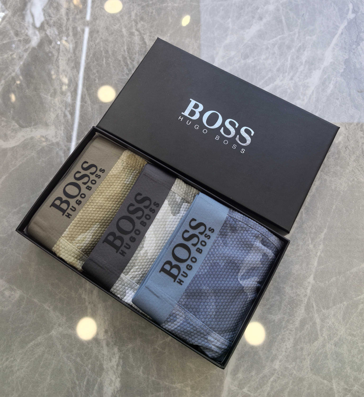 Hugo Boss Men's Boxer Briefs - 3-Piece Box