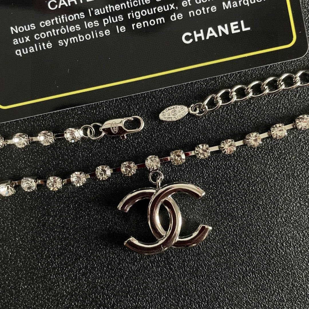 Martin Graham pendant necklace in polished metal-tone – main product view