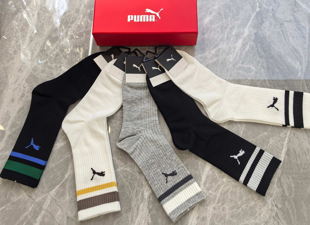 Cotton Short Socks - 5-Pair Pack