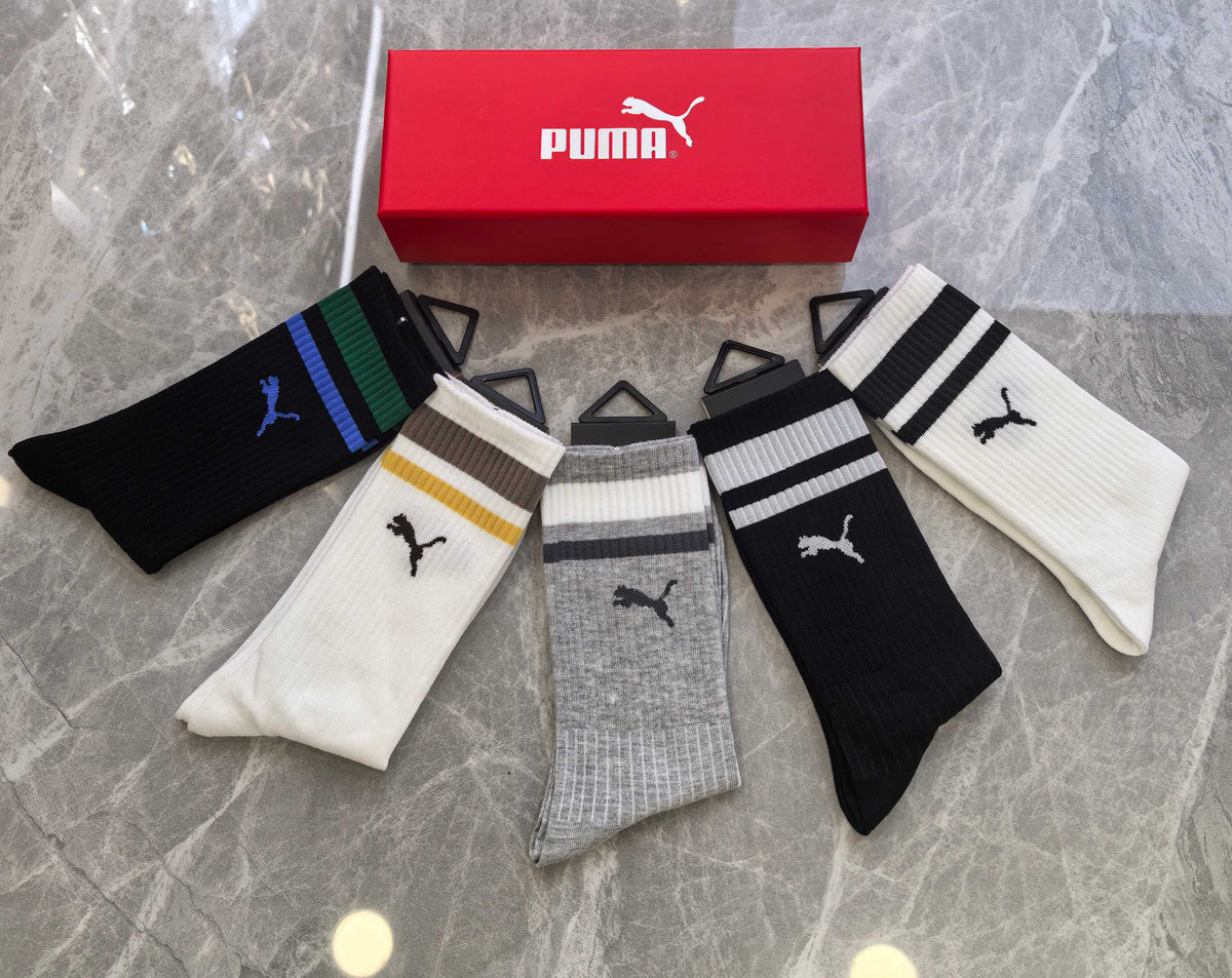 Cotton Short Socks - 5-Pair Pack