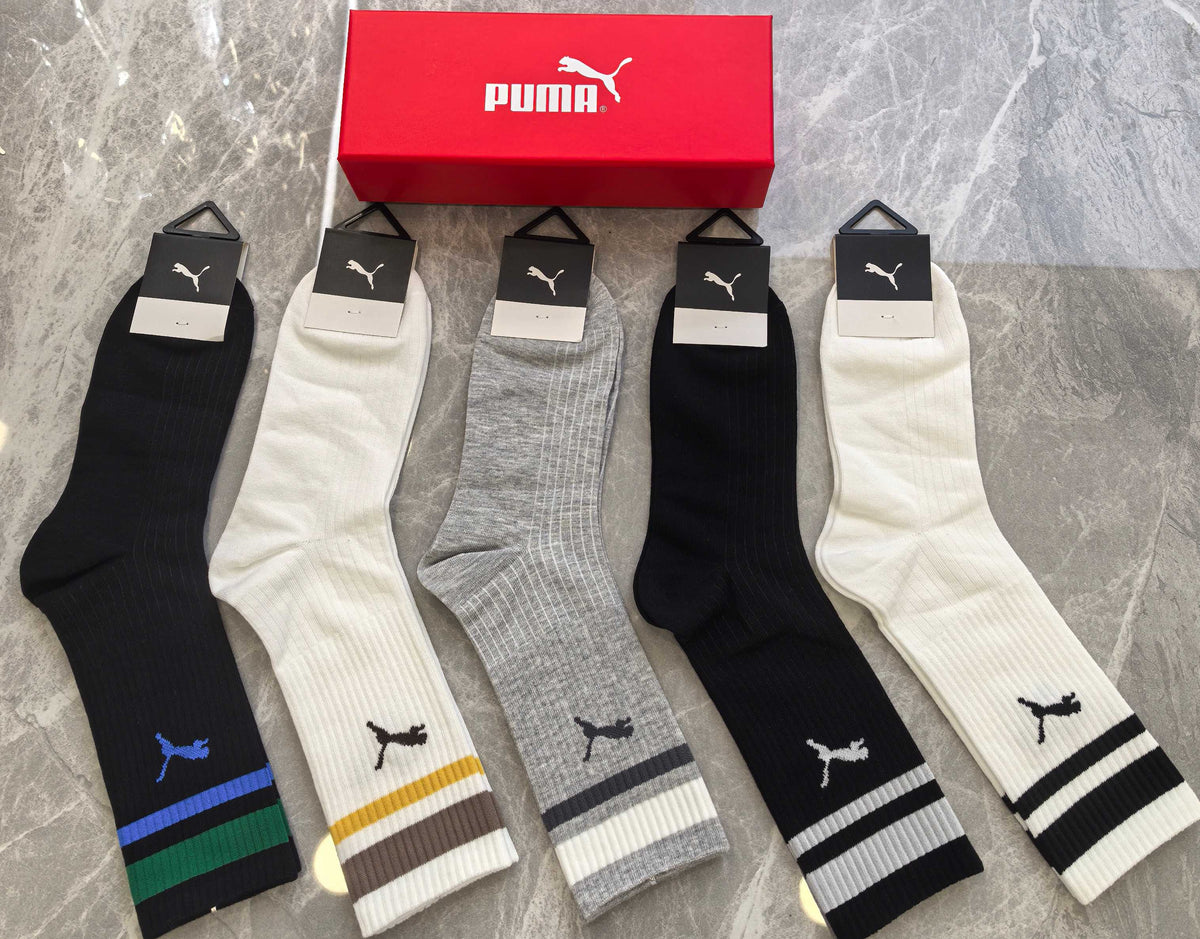 Cotton Short Socks - 5-Pair Pack