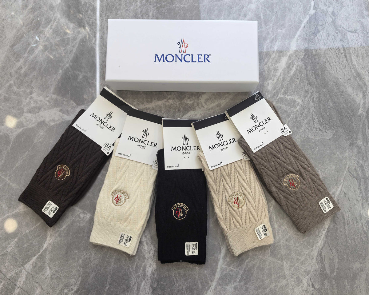 Moncler Short Socks - 5-Pair Pack