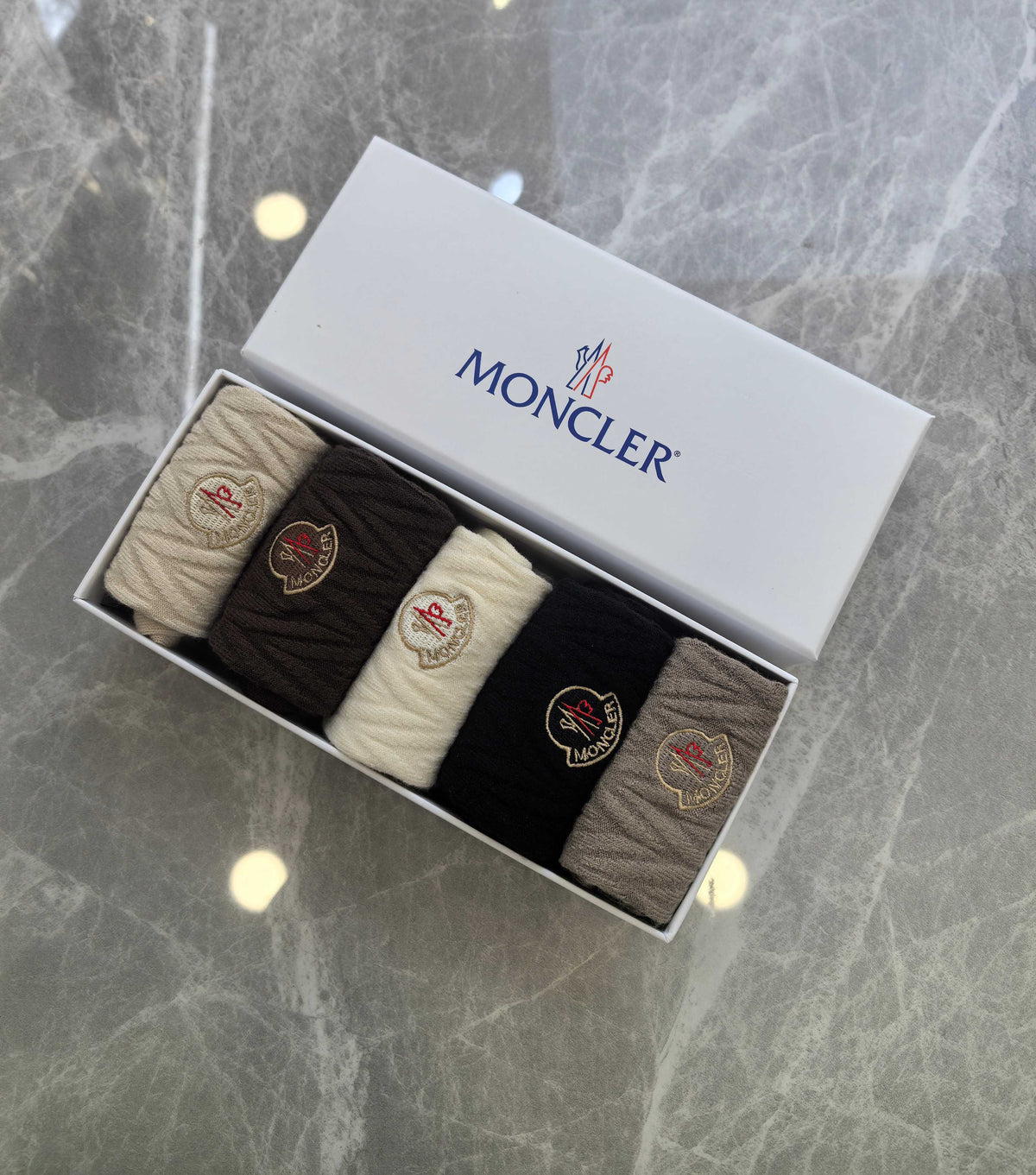 Moncler Short Socks - 5-Pair Pack