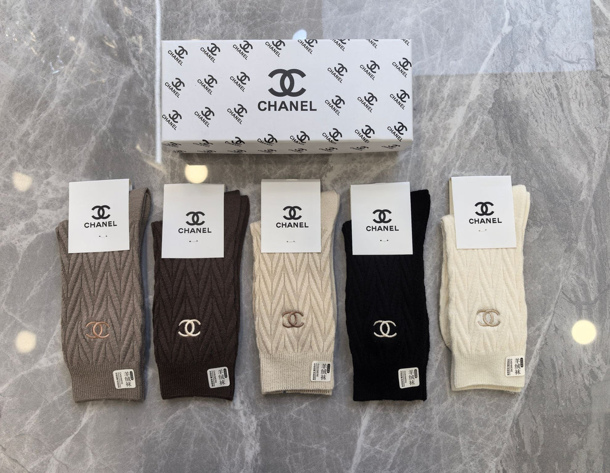 Chanel Short Socks - 5-Pair Pack