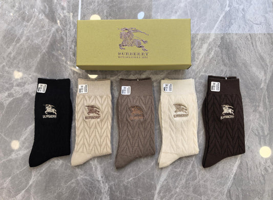 Burberry Short Socks - 5-Pair Pack