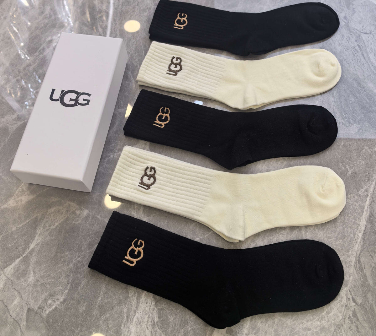 Cotton Short Socks - 5-Pair Pack