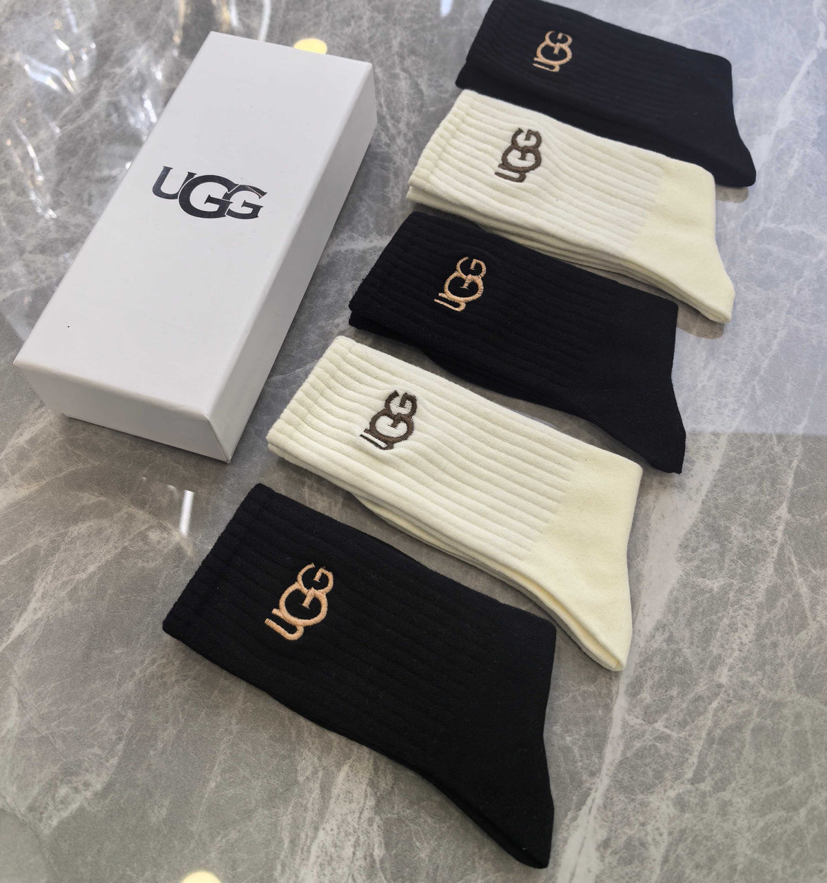 Cotton Short Socks - 5-Pair Pack