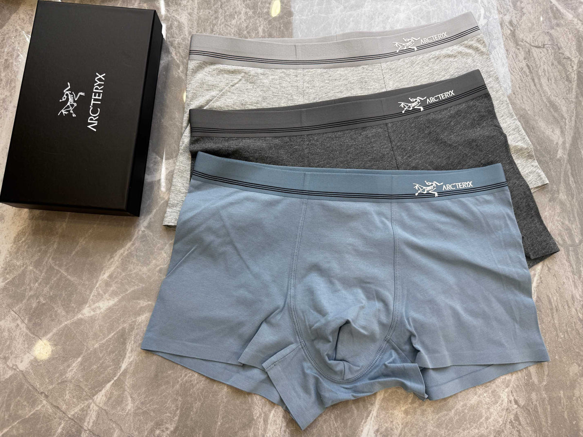 Arc'teryx Cotton Men's Boxer Briefs - 3-Piece Box