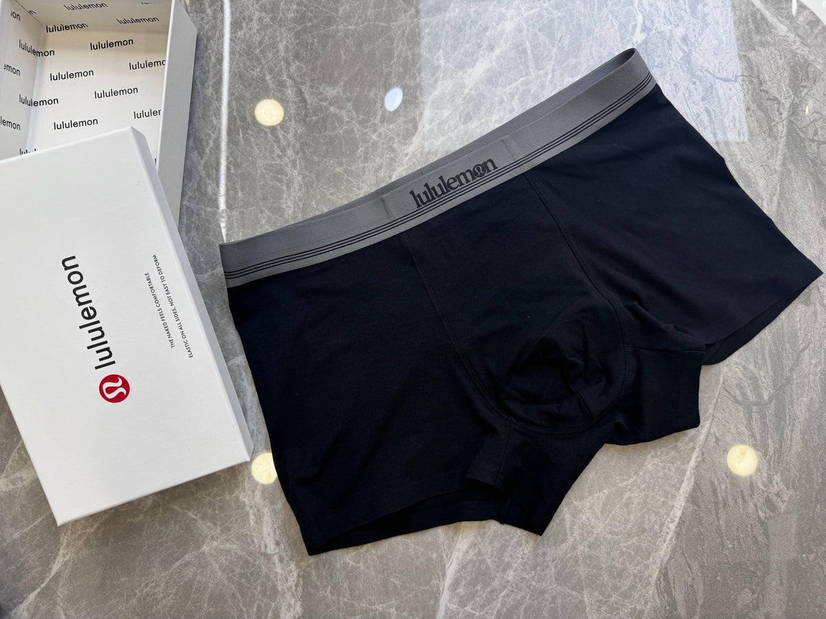 Cotton Men's Boxer Briefs - 3-Piece Box