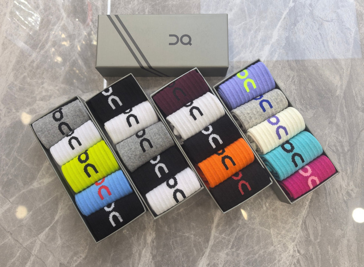 On Cotton Socks - 5-Pair Pack