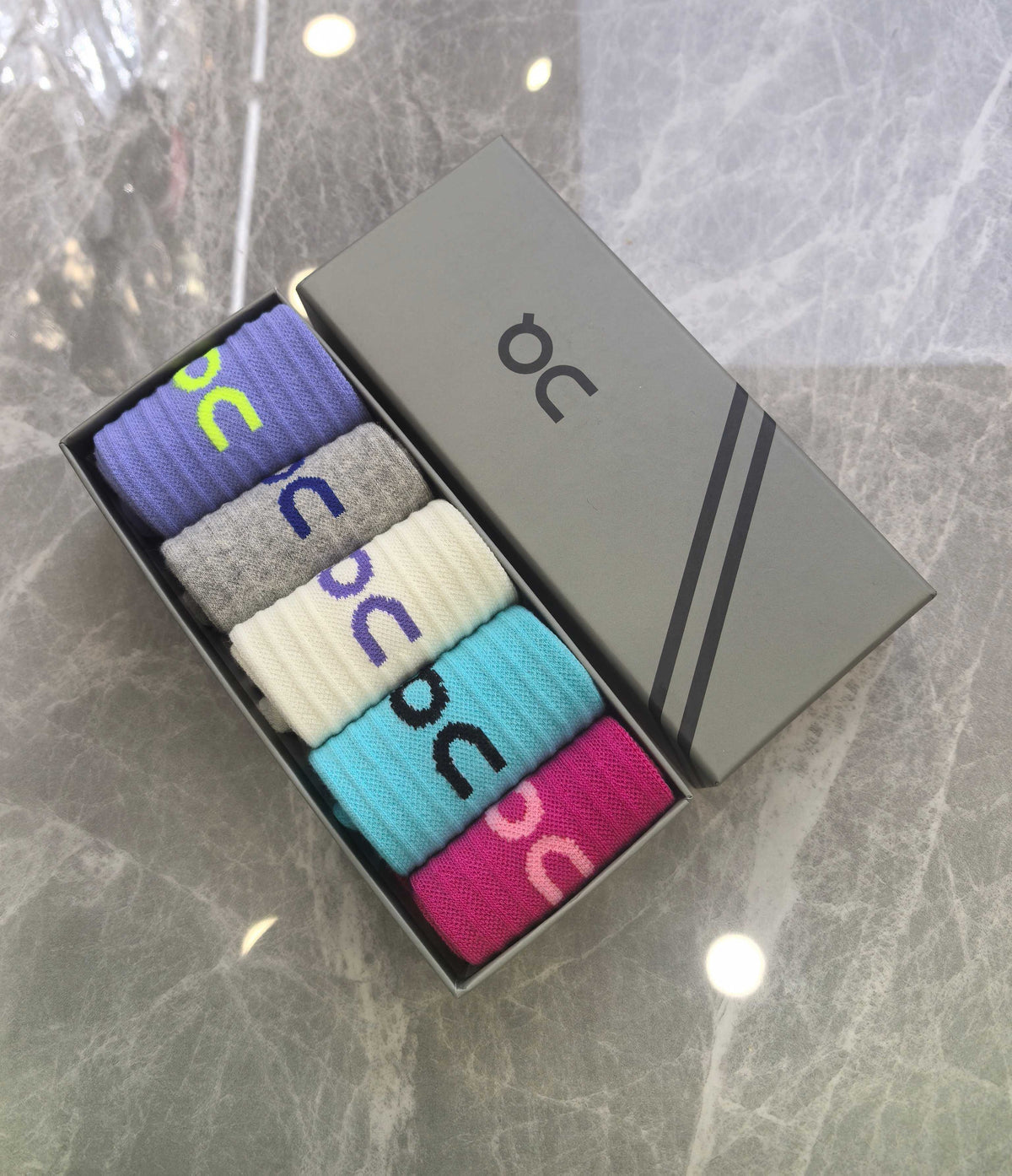 On Cotton Crew Socks - 5-Pair Pack