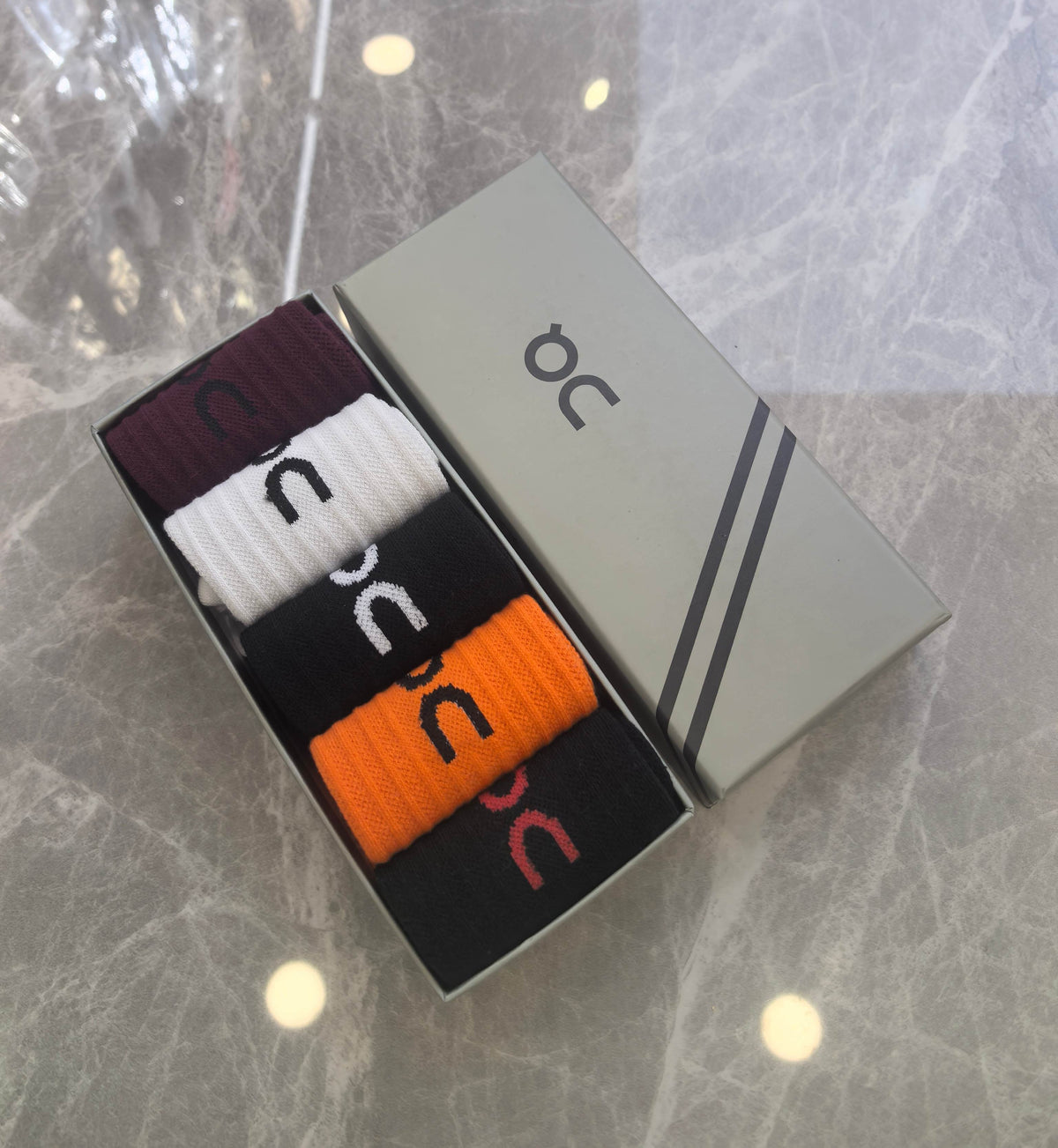 On Cotton Short Socks - 5-Pair Pack