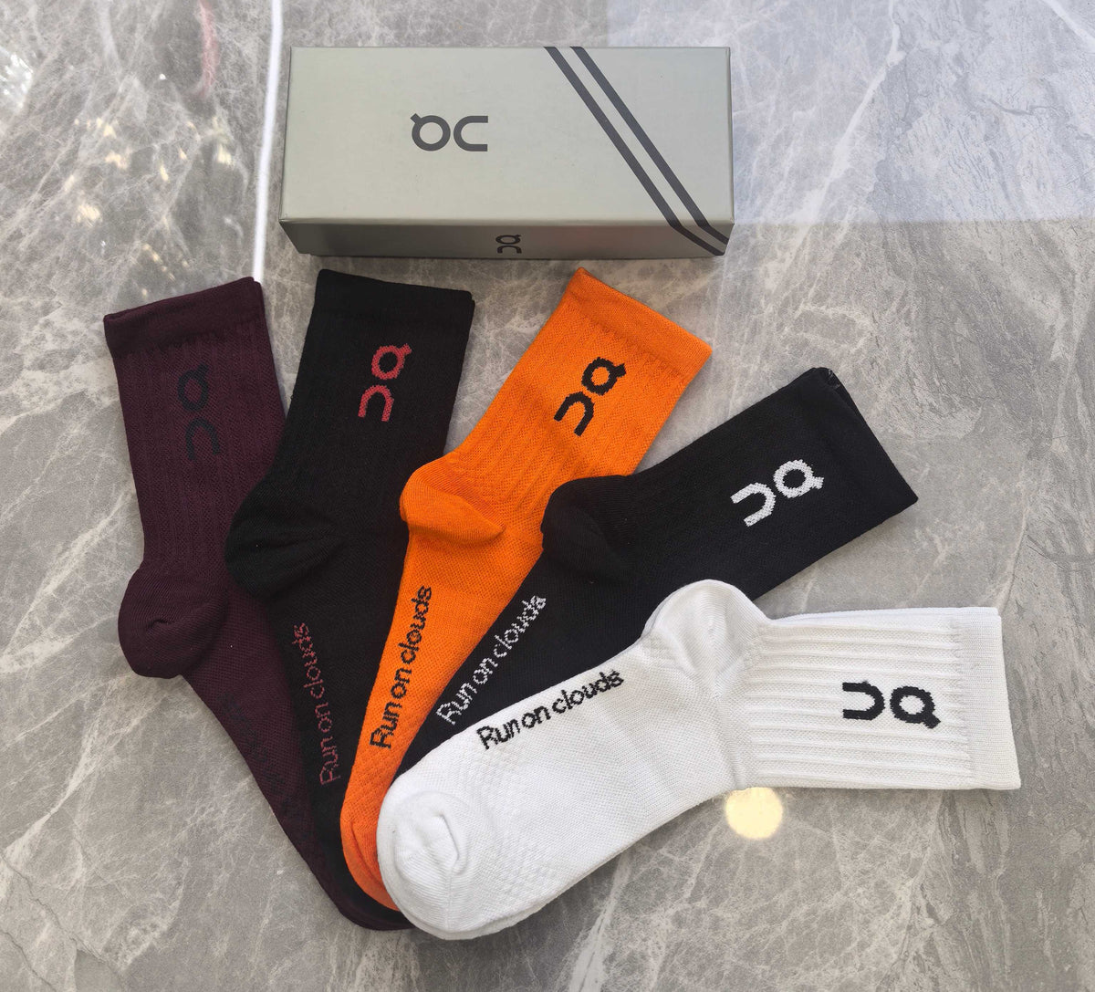 On Cotton Short Socks - 5-Pair Pack