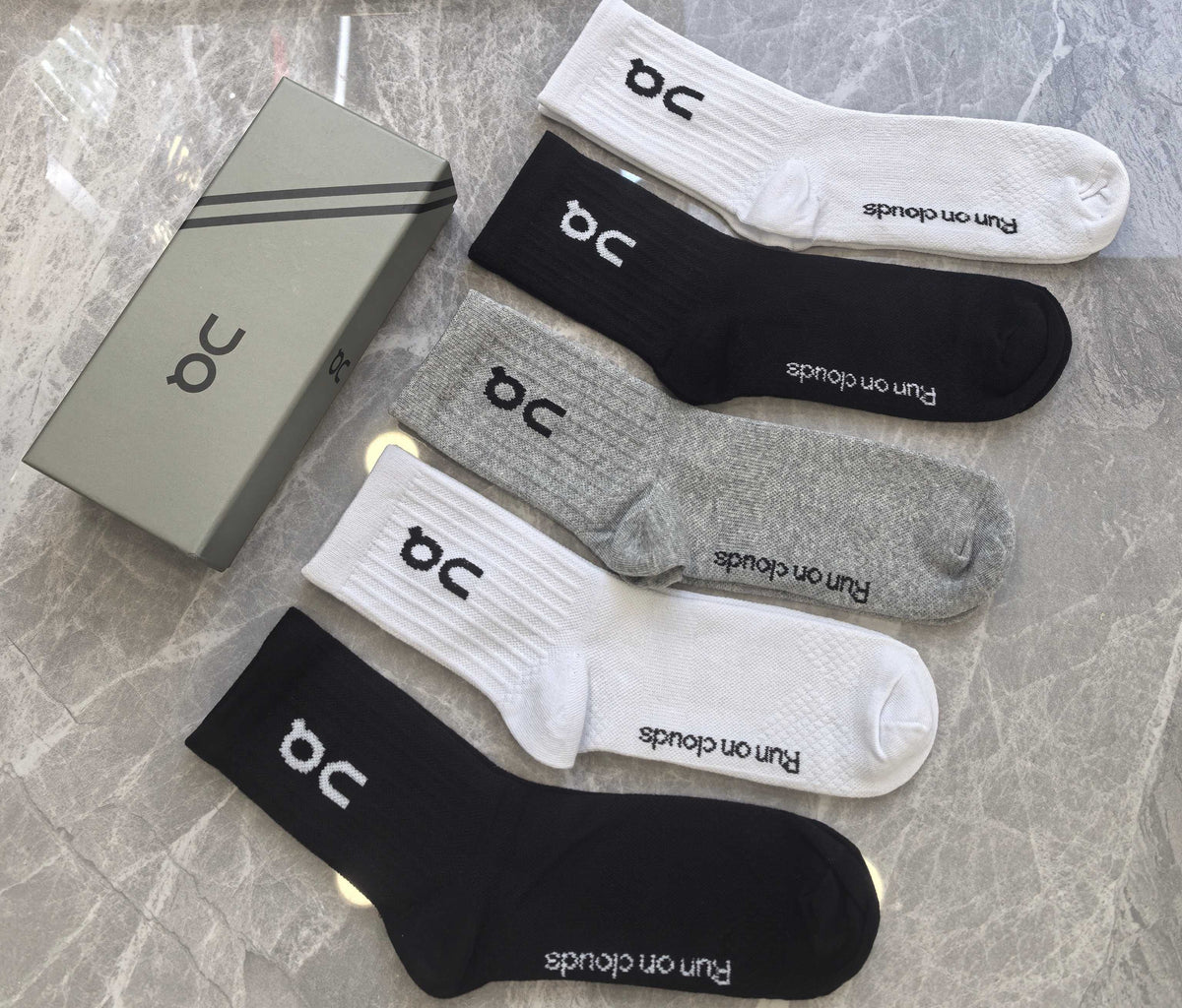 On Cotton Socks - 5-Pair Pack