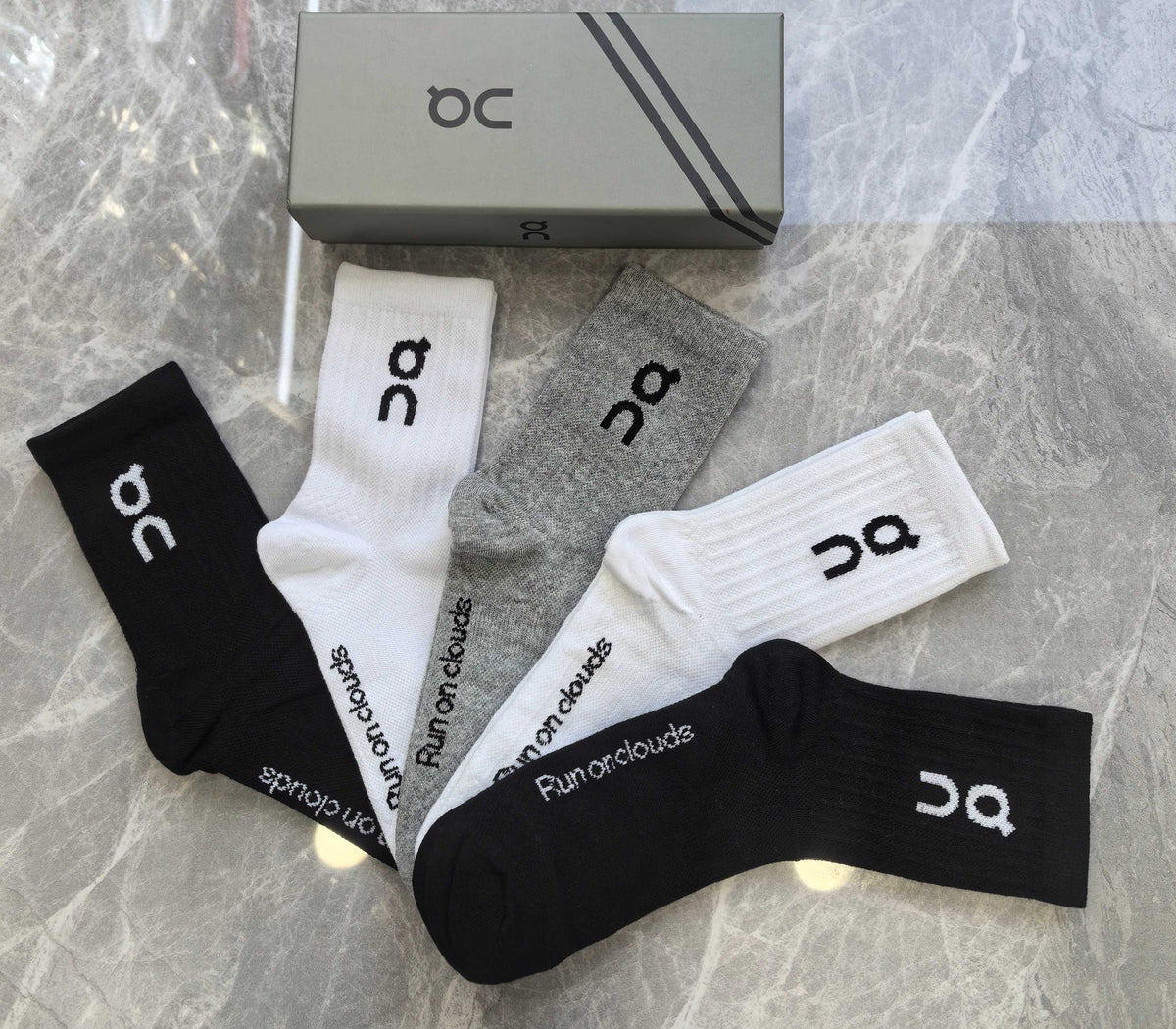 On Cotton Socks - 5-Pair Pack