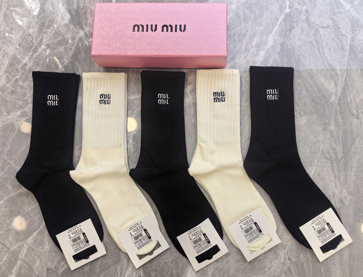 Cotton Short Socks - 5-Pair Pack