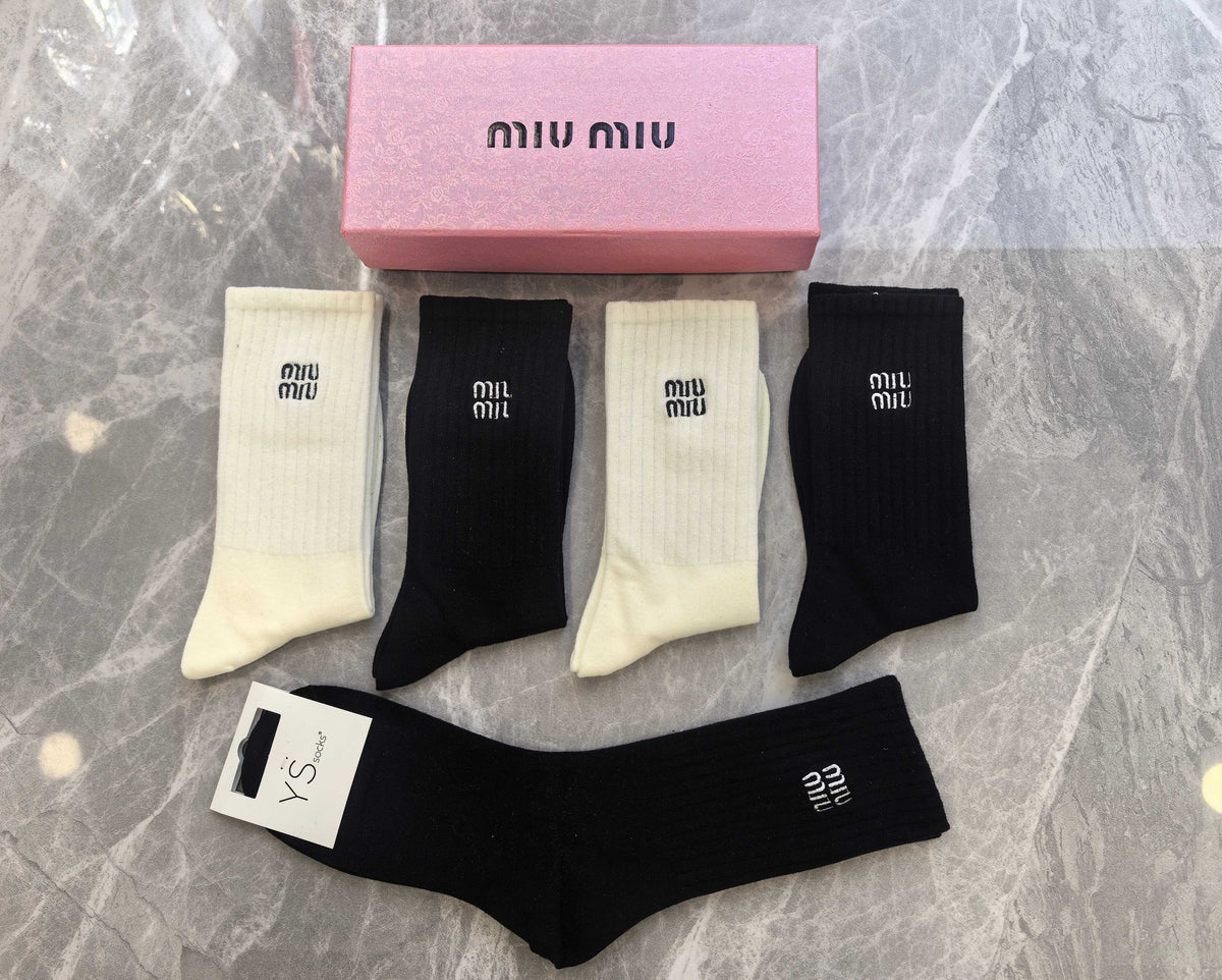 Cotton Short Socks - 5-Pair Pack