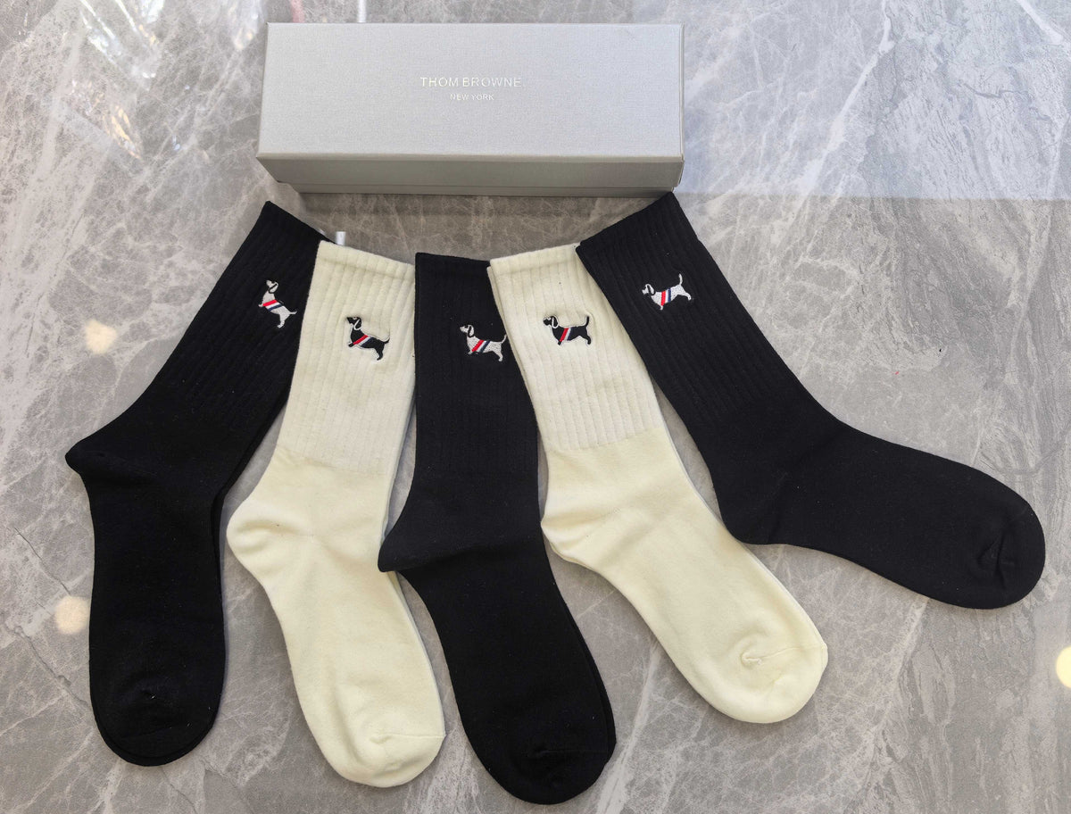 Cotton Short Socks - 5-Pair Pack