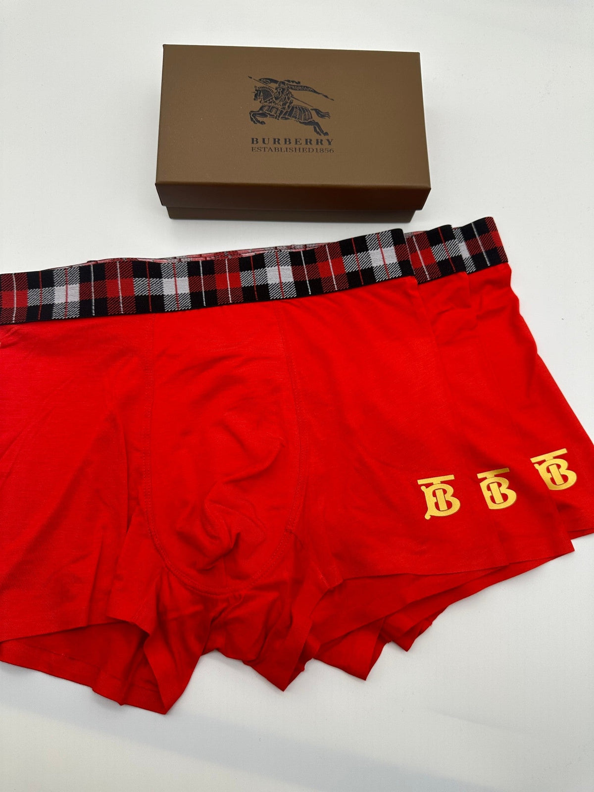 Burberry Modal Men's Boxer Briefs - 3-Piece Box