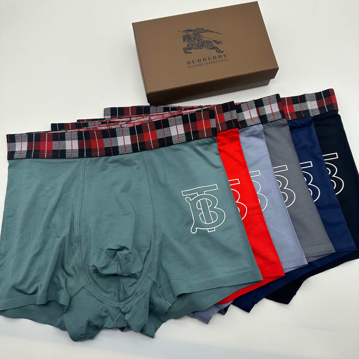 Burberry Modal Men's Boxer Briefs - 3-Piece Box