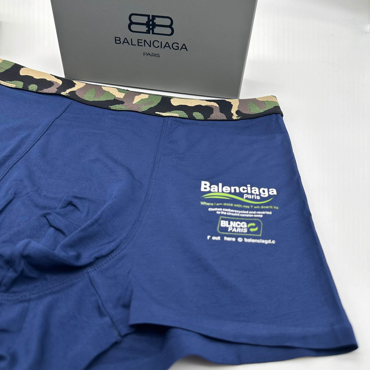 Balenciaga Men's Boxer Briefs - 3-Piece Box