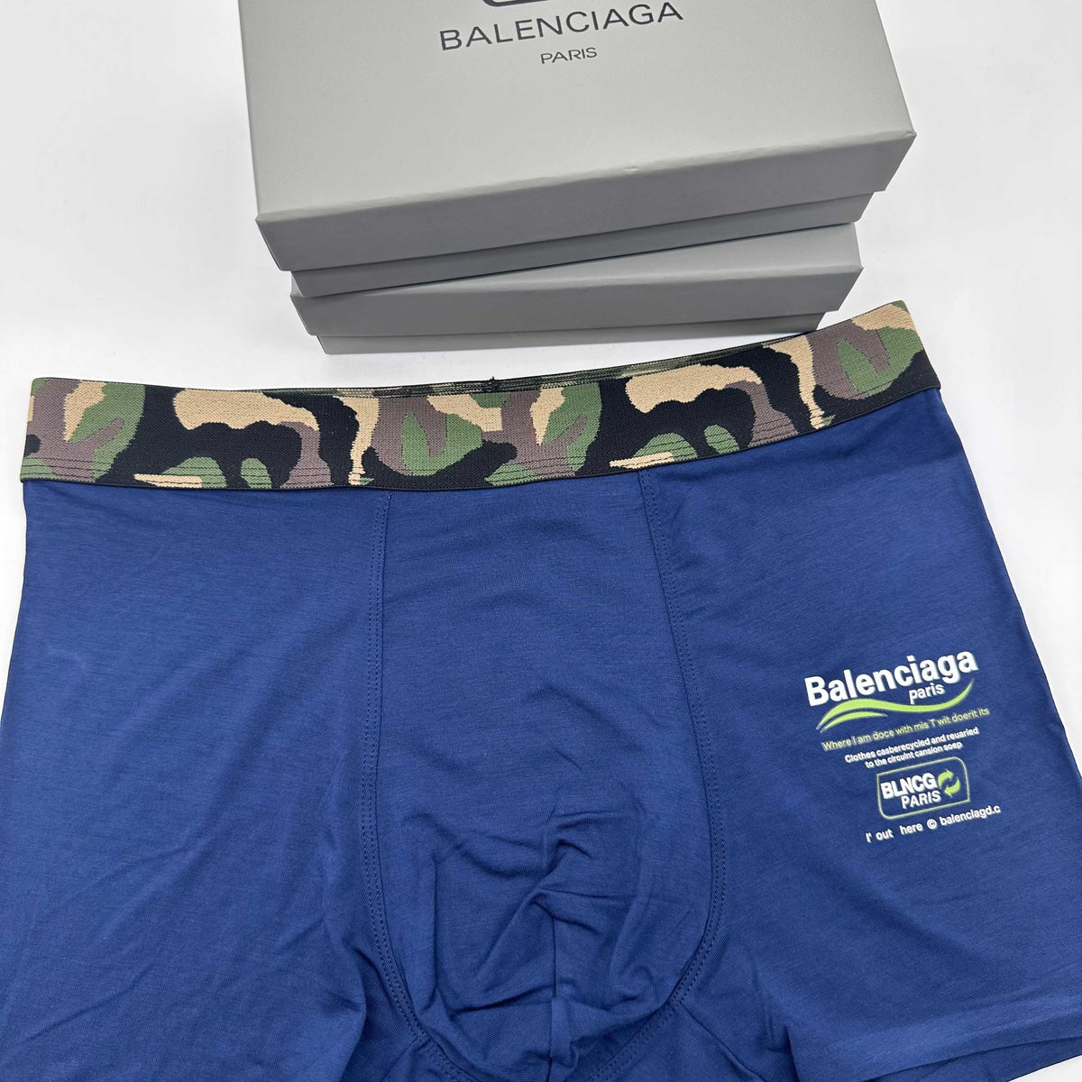Balenciaga Men's Boxer Briefs - 3-Piece Box