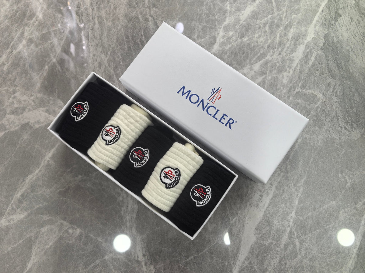 Moncler Cotton Socks - 5-Pair Set