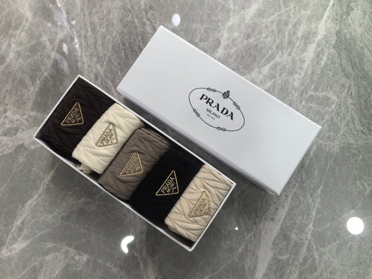 Prada Short Socks - 5-Pair Pack