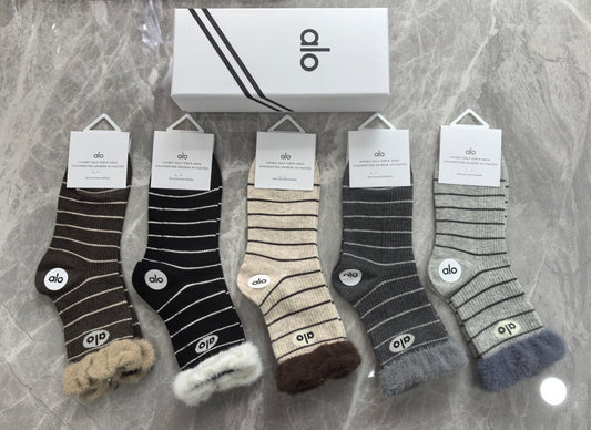 Alo Cotton Short Socks - 5-Pair Pack