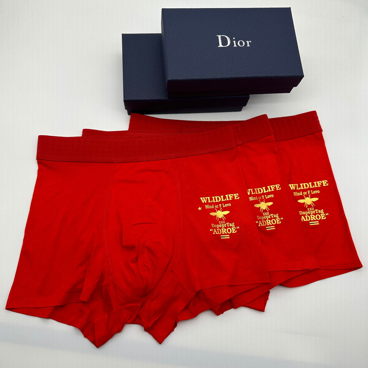 Dior Modal Men's Boxer Briefs - 3-Piece Box