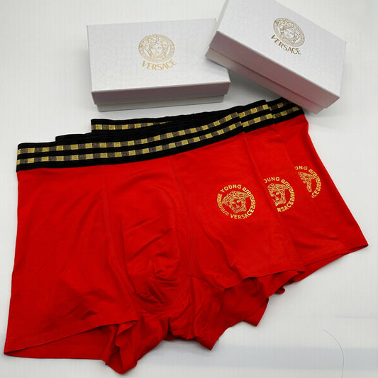 Versace Modal Men's Boxer Briefs - 3-Piece Box