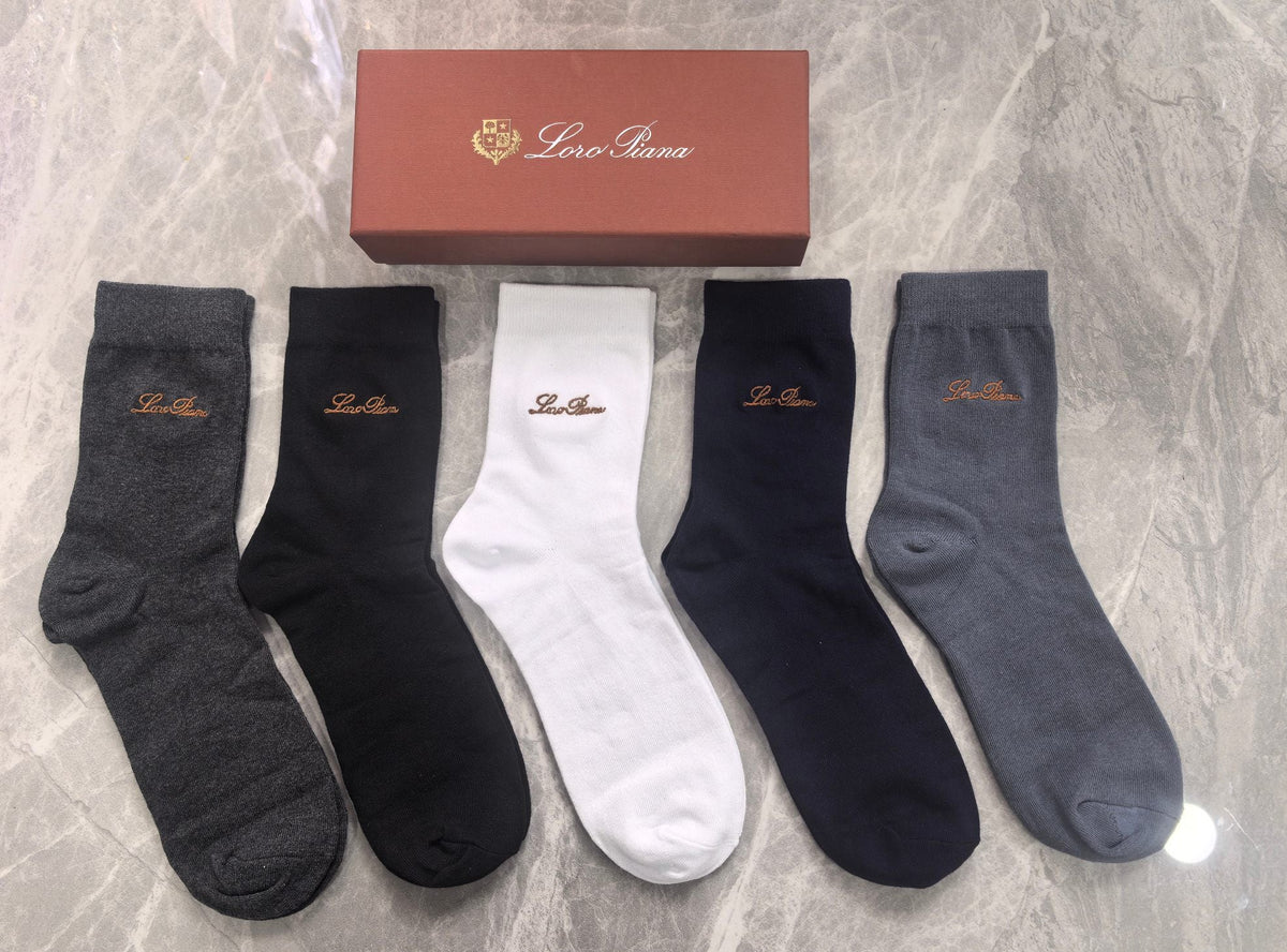 Cotton Short Socks - 5-Pair Pack