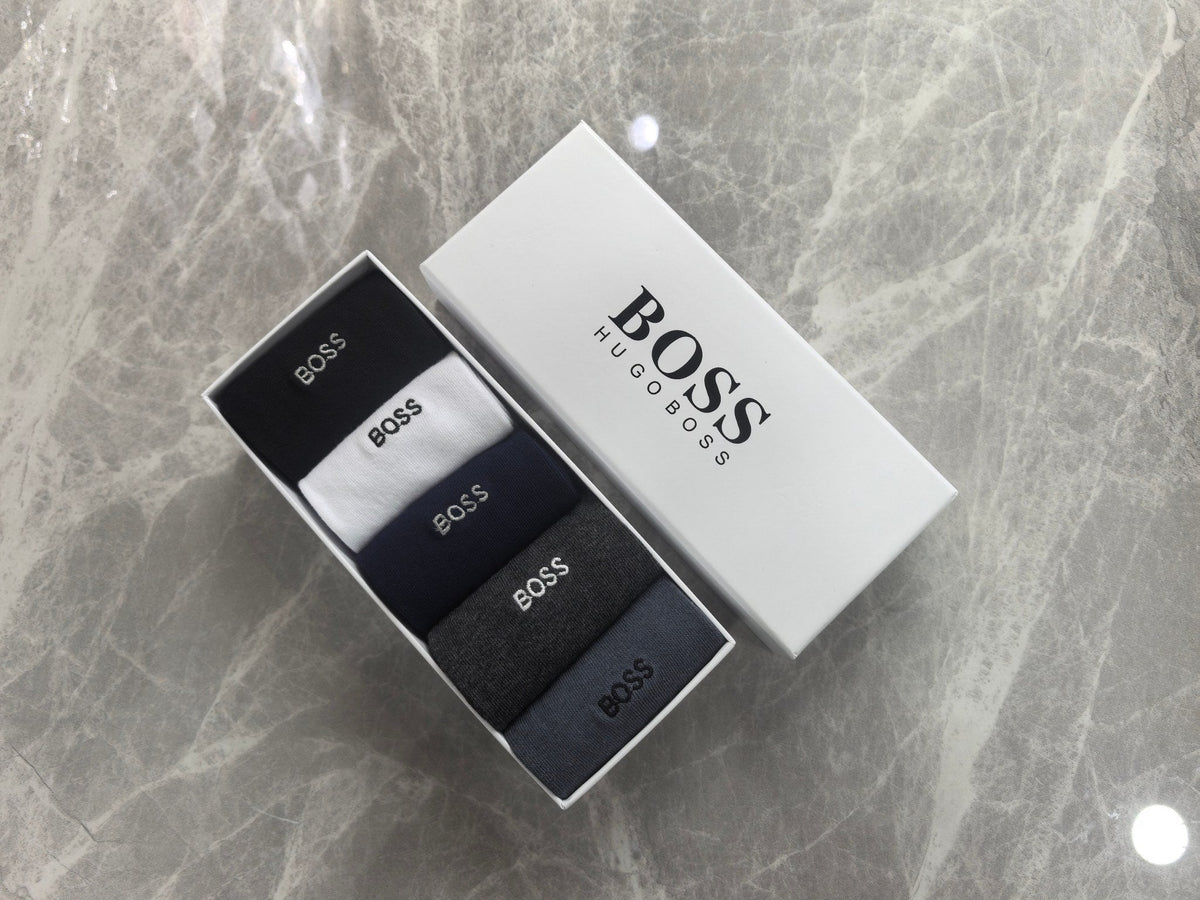 Cotton Short Socks - 5-Pair Pack