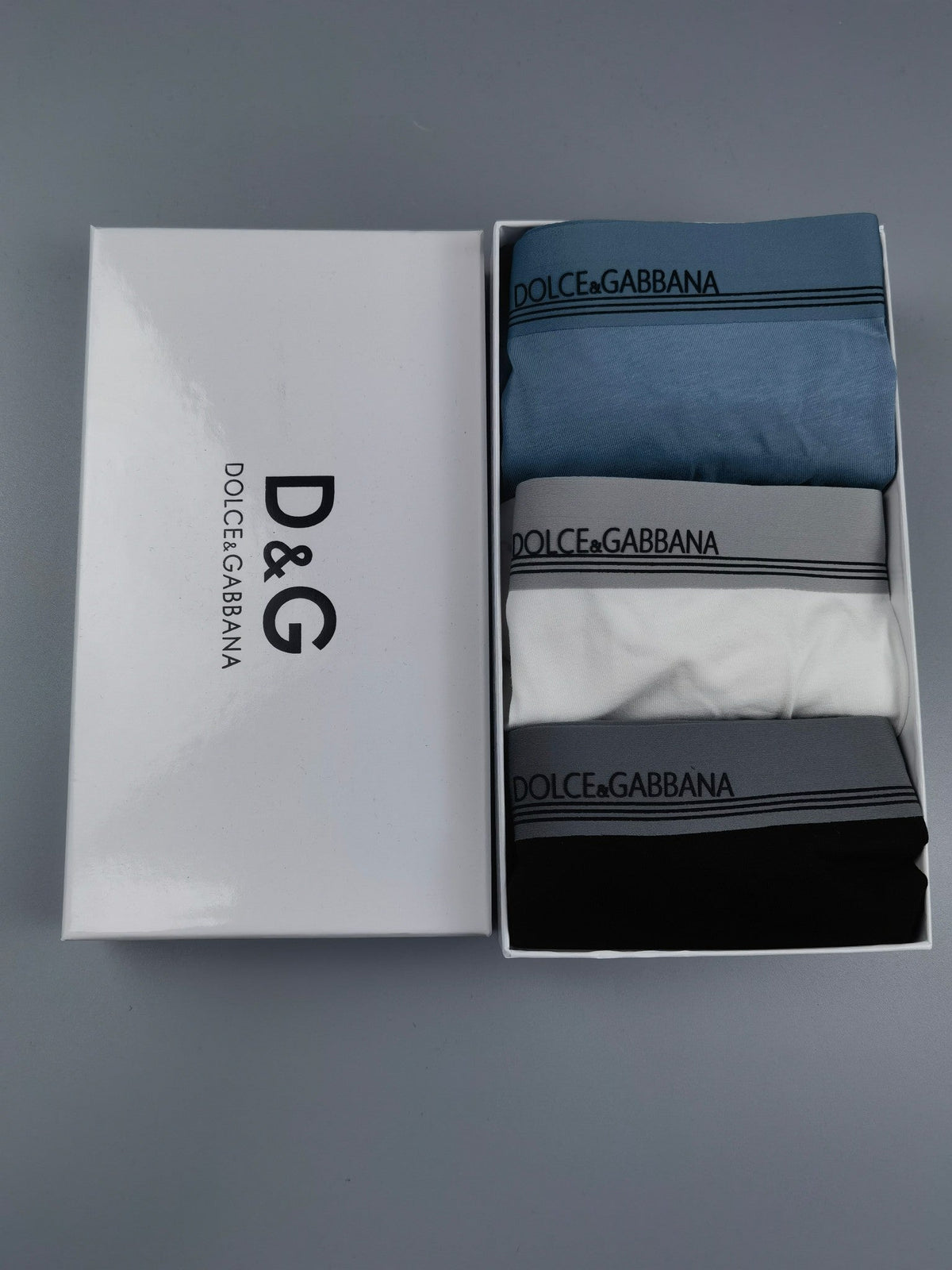 Cotton Men's Boxer Briefs - 3-Piece Box
