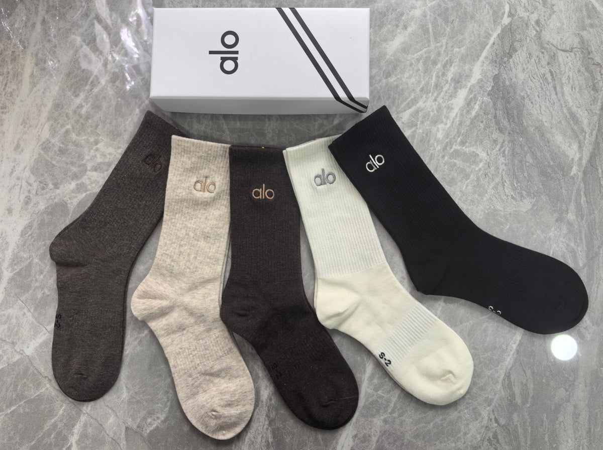 Alo Cotton Crew Socks
