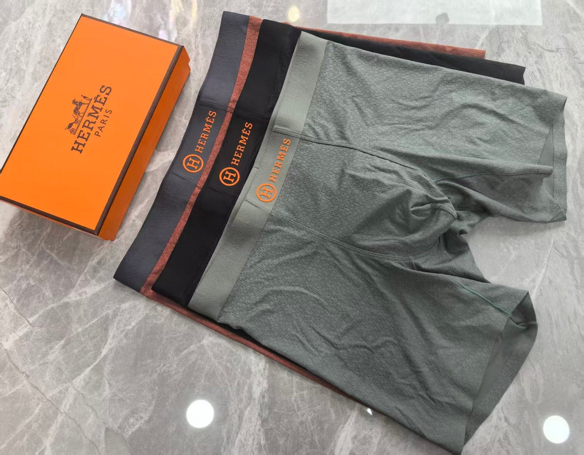 Hermes Men's Boxer Briefs - 3-Piece Box