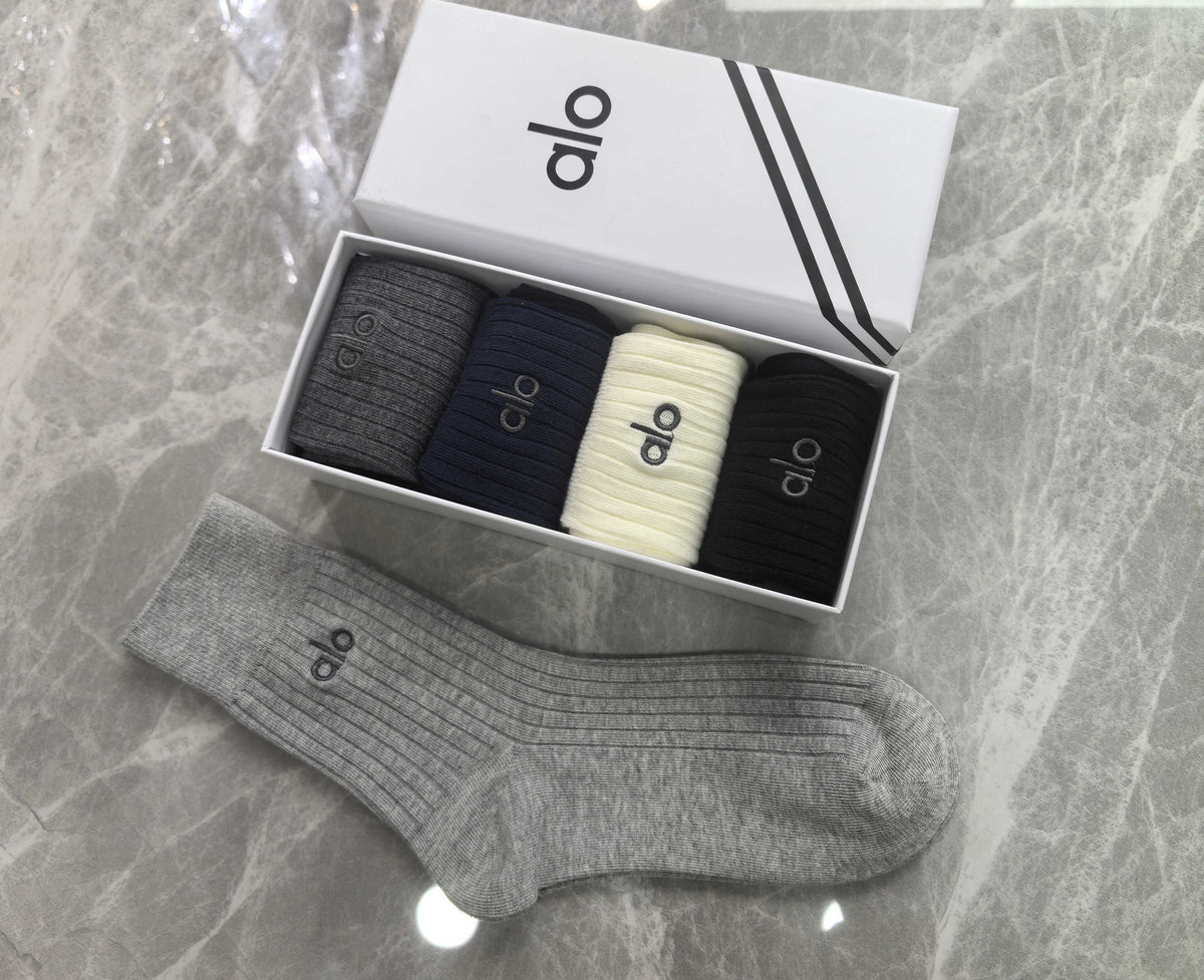 Alo Cotton Short Socks - 5-Pair Pack