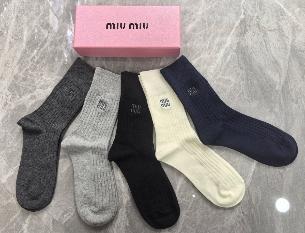 Cotton Short Socks - 5-Pair Pack