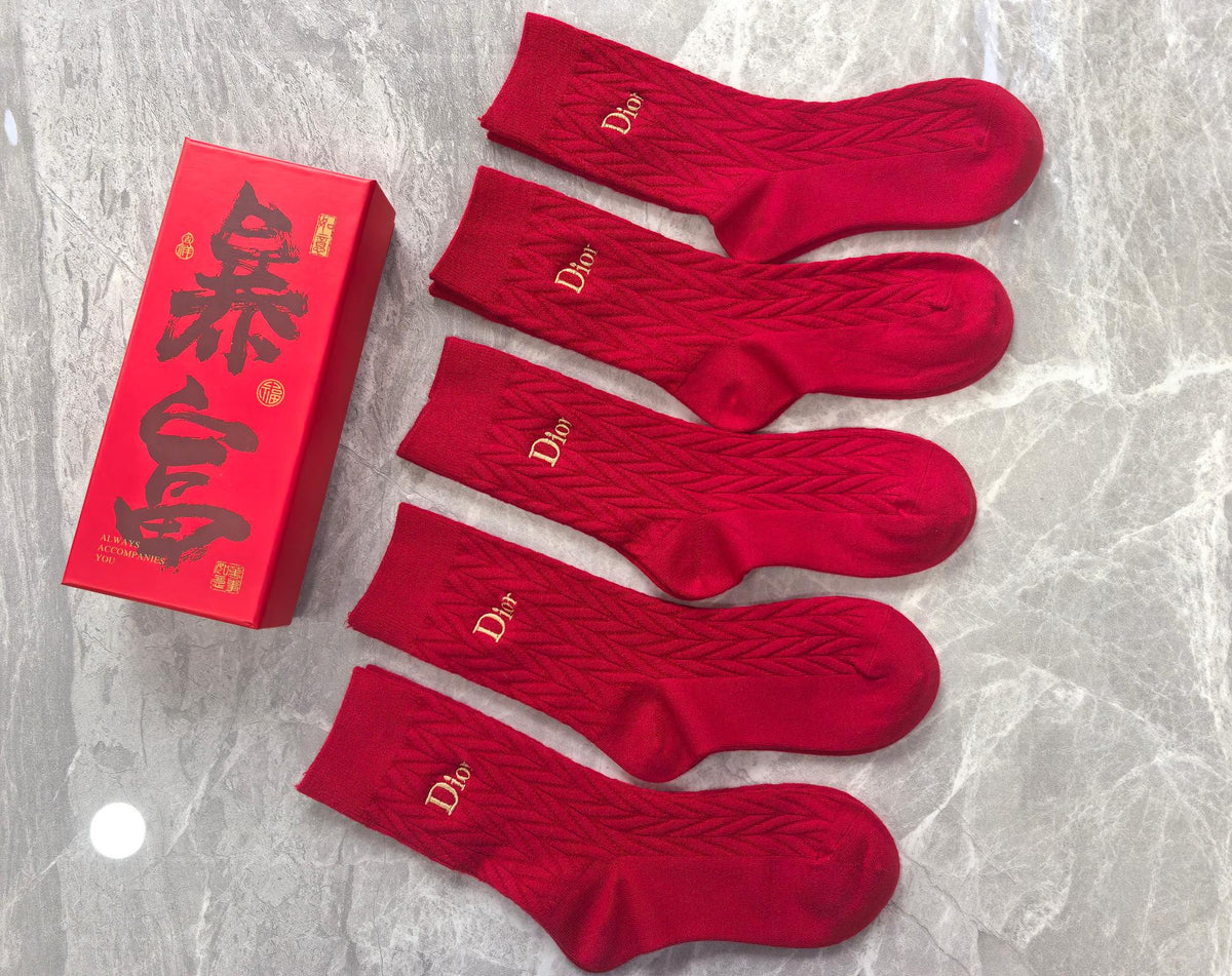 Cotton Short Socks - 5-Pair Pack