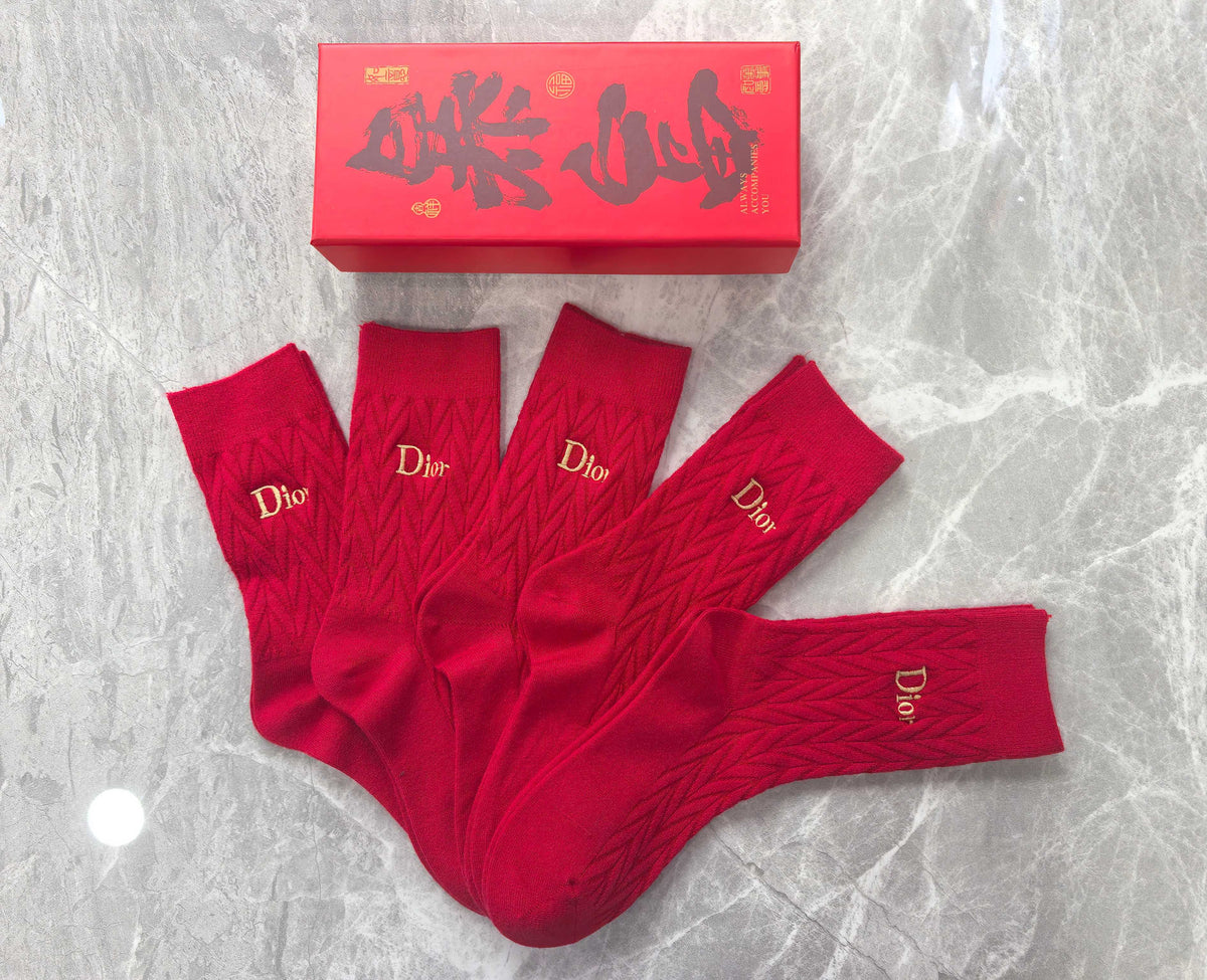 Cotton Short Socks - 5-Pair Pack
